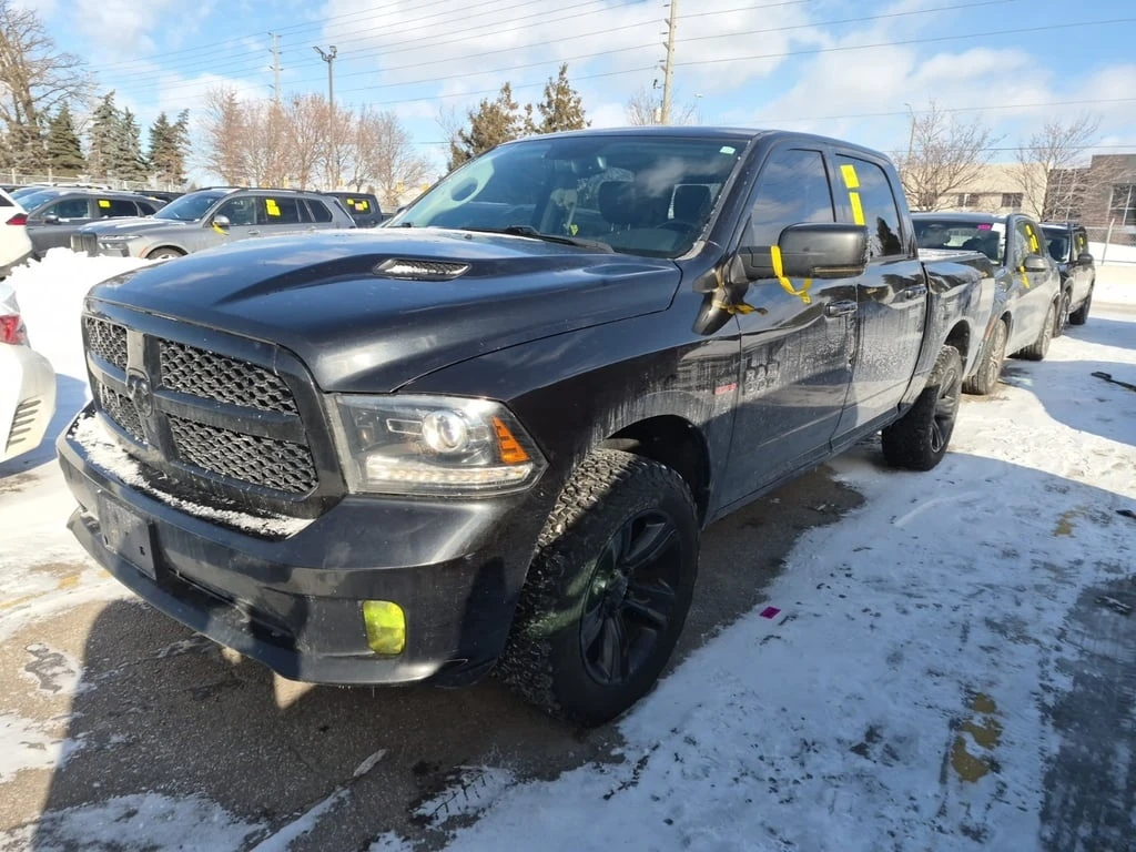 Dodge RAM 1500 * SPORT CREW CAB SHORT BED * CARFAX * БЕЗ ПЪРВОНАЧ, снимка 1