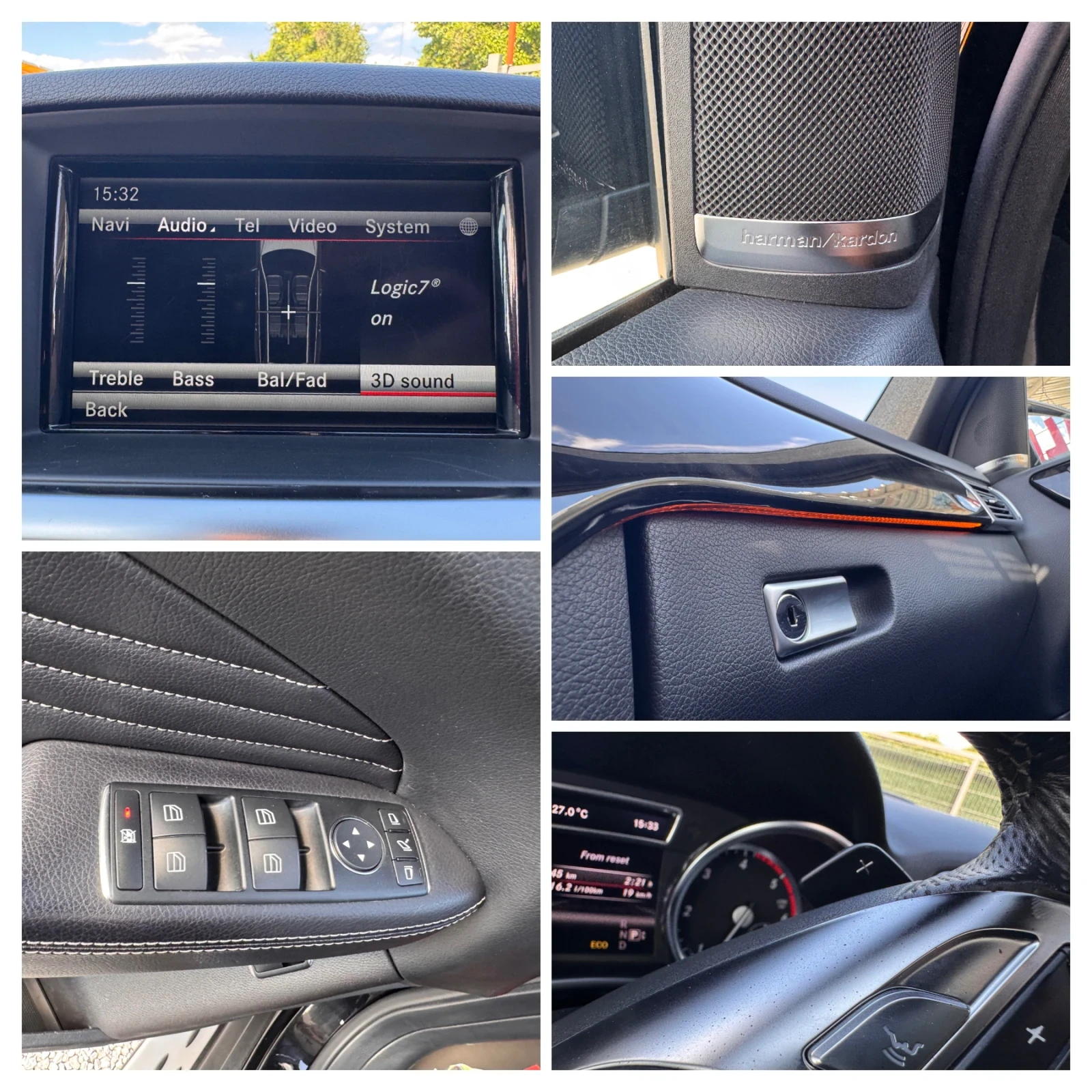 Mercedes-Benz ML 350 d/AMG/OFF ROAD/HARMАN/KARDON+ KAMERA+ DISTRONIC/ТО, снимка 13 - Автомобили и джипове - 54972045