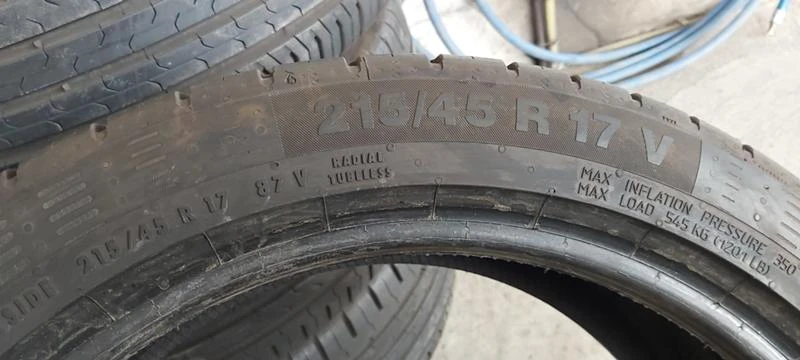 Гуми Летни 215/45R17, снимка 9 - Гуми и джанти - 32781542