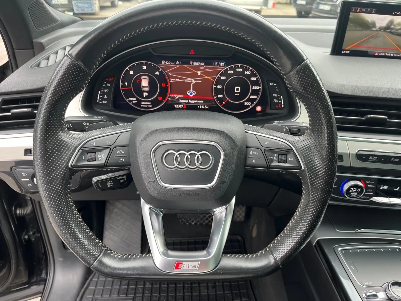 Audi Q7 S-Line/Pano/Bose/Matrix/Distronic/6+ 1, снимка 12 - Автомобили и джипове - 47601303