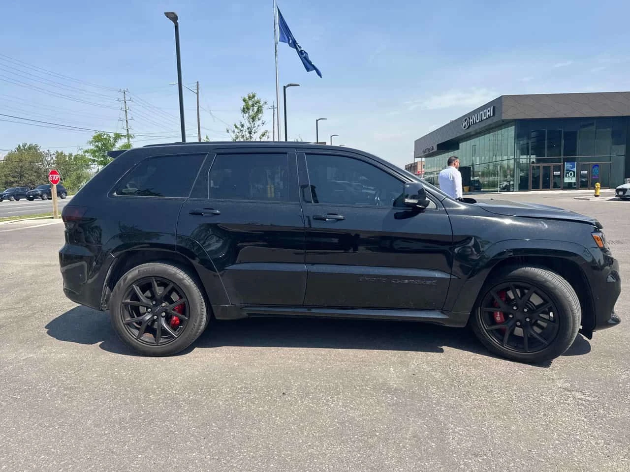 Jeep Grand cherokee SRT/ПАНОРАМА/ДИСТРОНИК, снимка 4 - Автомобили и джипове - 54809739