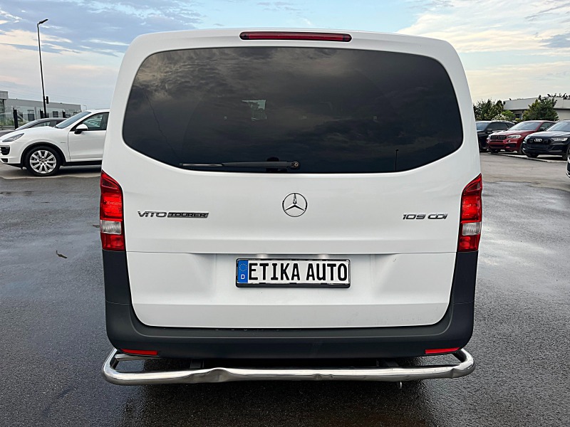 Mercedes-Benz Vito TOURER-9МЕСТА-ДЪЛГА БАЗА-6скорости-Германия !!!, снимка 6 - Бусове и автобуси - 46414856