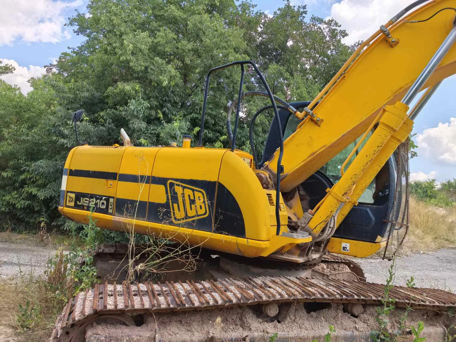 Багер JCB JS210 LC, снимка 3 - Индустриална техника - 55376733