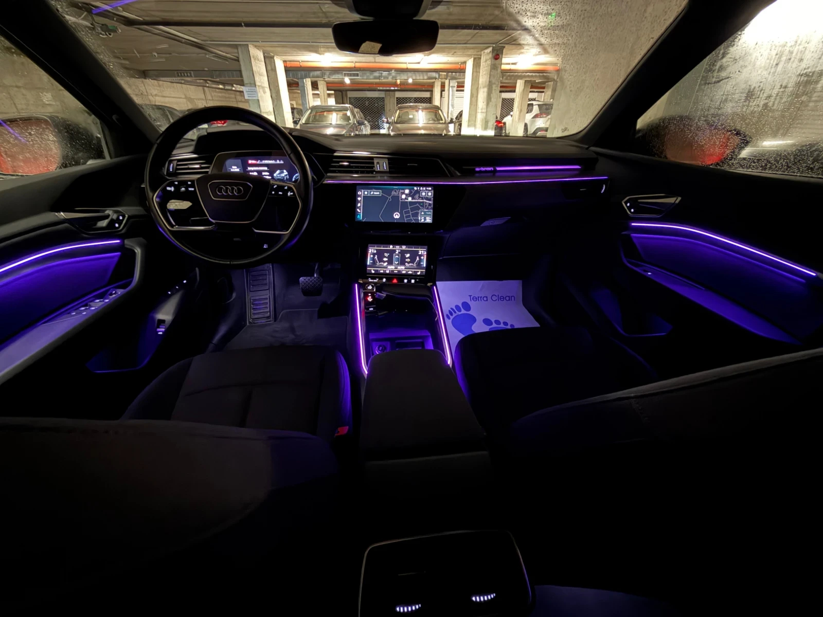 Audi E-Tron 50| 92%SOH| Въздушно| MatrixLED| Камера| Амбиентнo, снимка 9 - Автомобили и джипове - 54087560