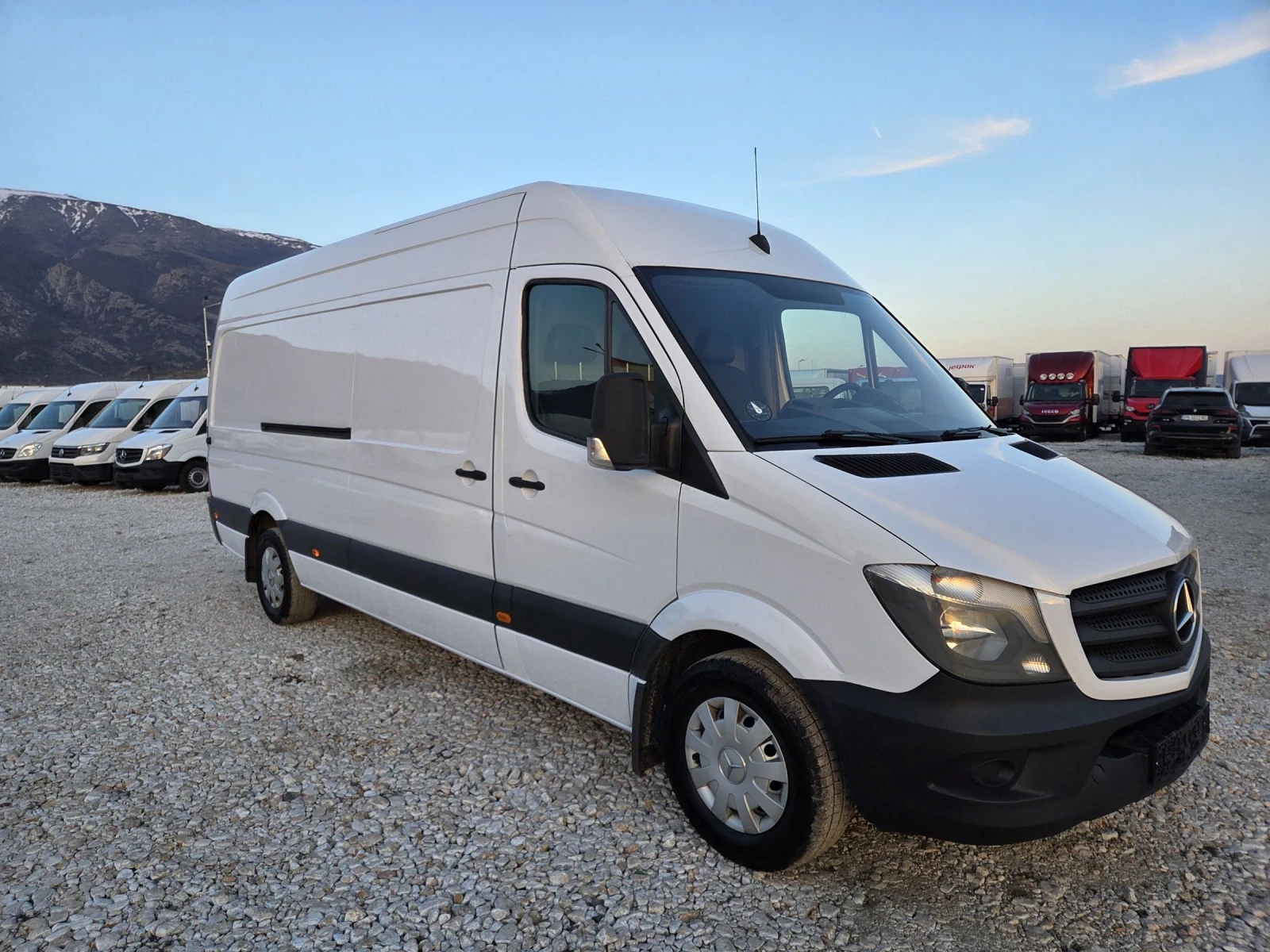 Mercedes-Benz Sprinter 316 Клима , Падащ борд, Две страничнинврати, Нави,  - изображение 6