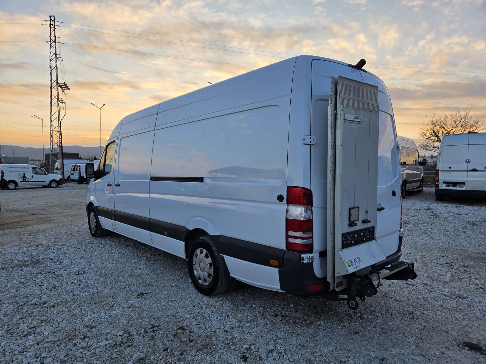 Mercedes-Benz Sprinter 316 Клима , Падащ борд, Две страничнинврати, Нави,  - изображение 2