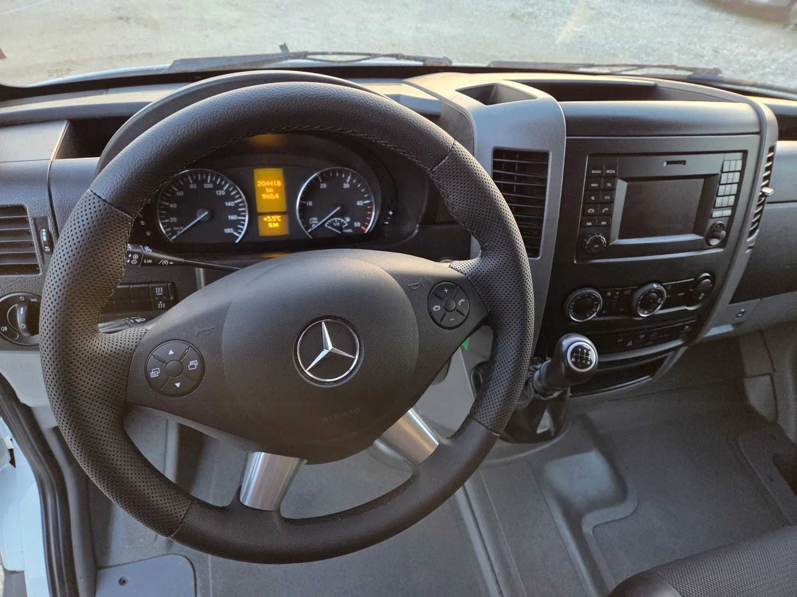 Mercedes-Benz Sprinter 316 Клима , Падащ борд, Две страничнинврати, Нави,  - изображение 9