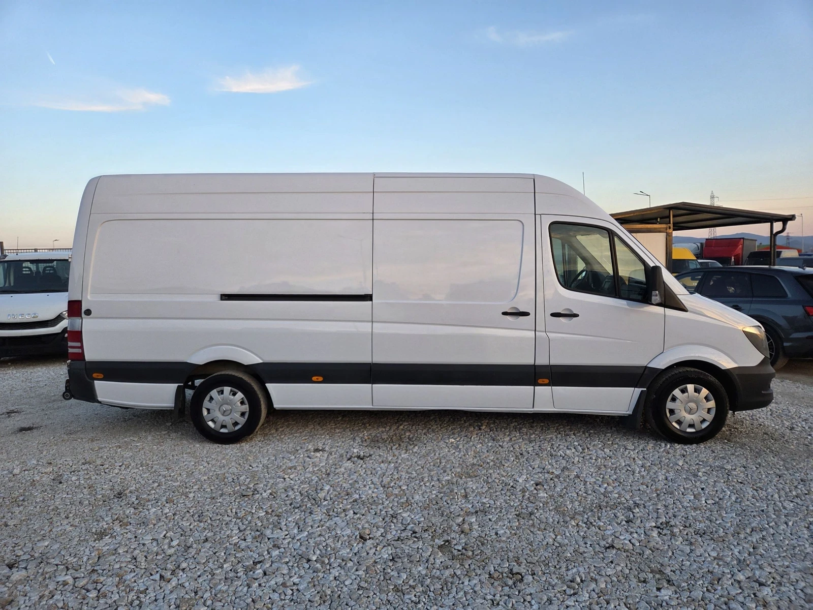 Mercedes-Benz Sprinter 316 Клима , Падащ борд, Две страничнинврати, Нави,  - изображение 5