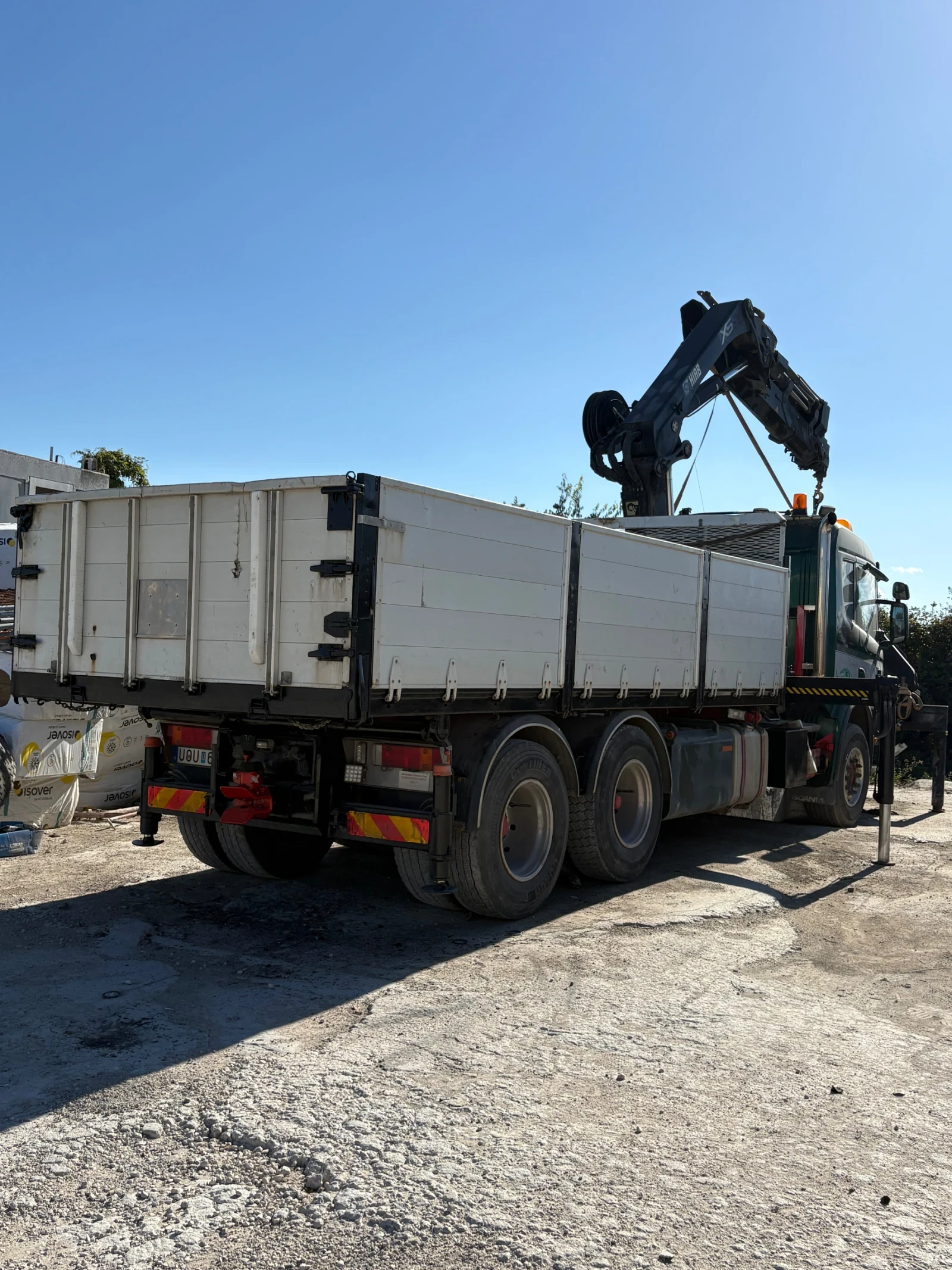 Scania P 380 САМОСВАЛ HIAB 288 XS 19 МЕТРА, снимка 11 - Камиони - 55737415