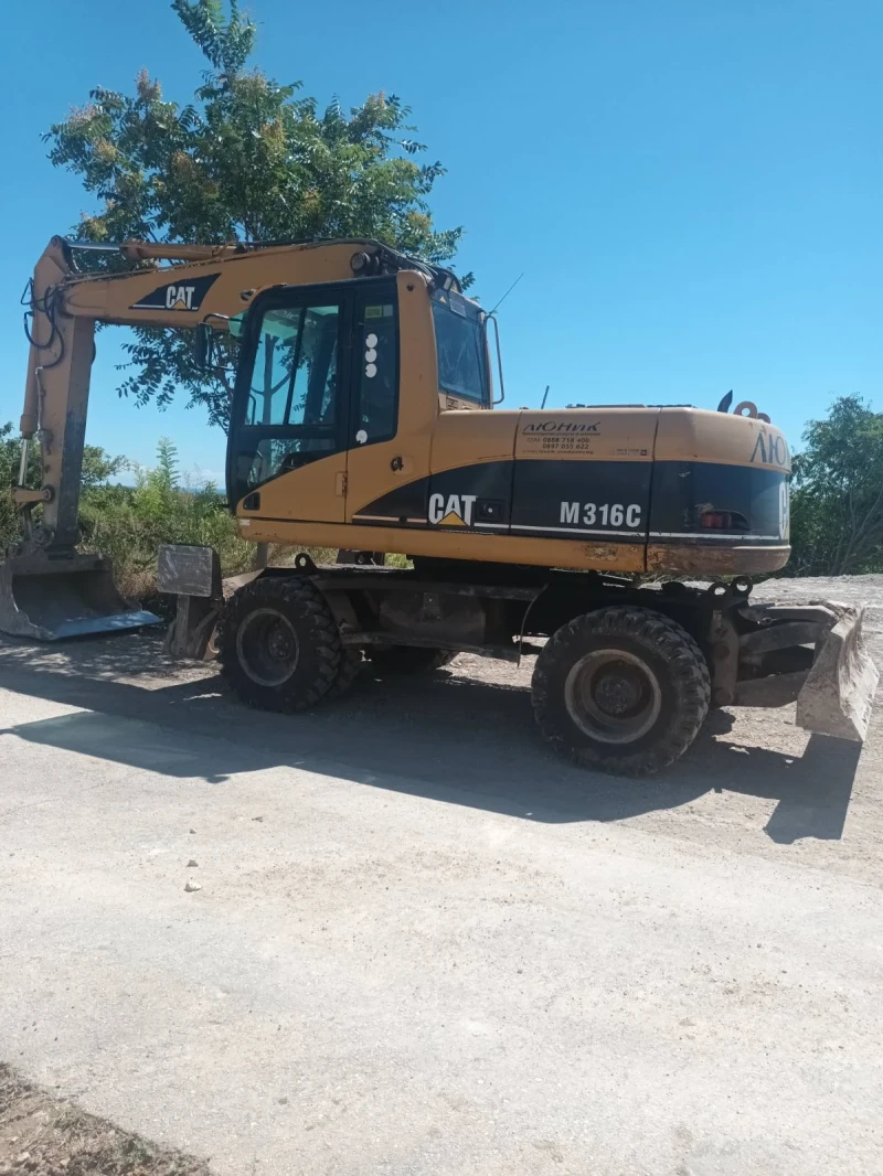 Багер Cat M 316C, снимка 2 - Индустриална техника - 52534365