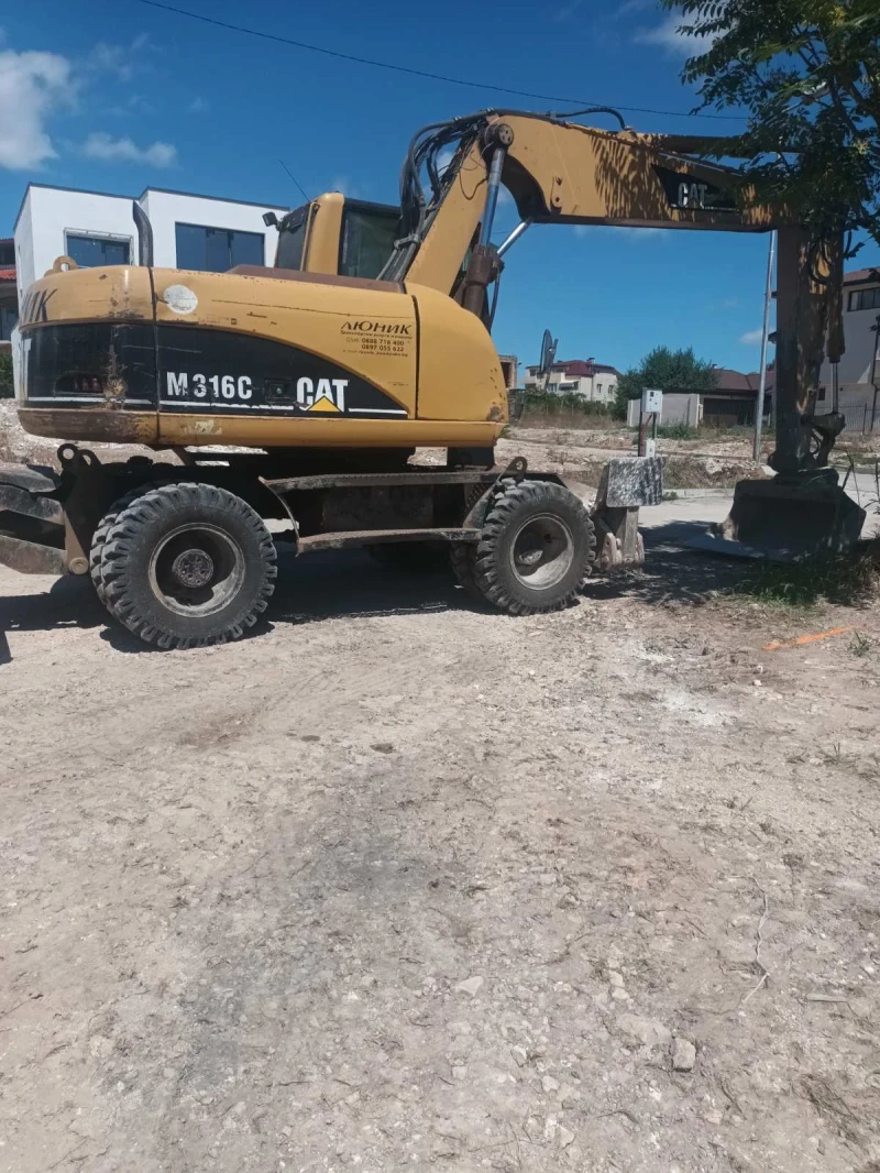 Багер Cat M 316C, снимка 4 - Индустриална техника - 52534365