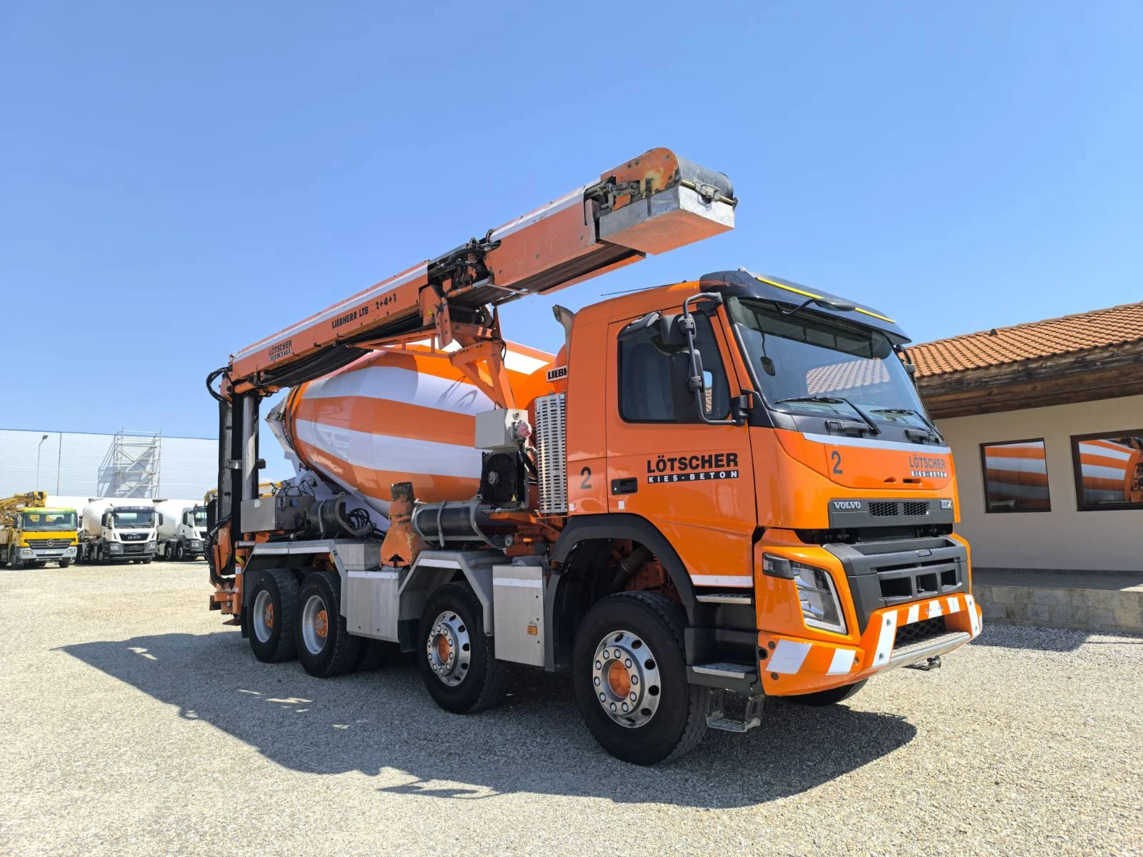 Бетон миксер Volvo FMX 460 LIEBHERR 9M3 LTB12+ 4+ 1