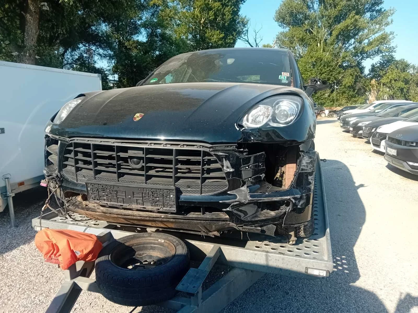 Porsche Macan 3.0 TDI V6  , 2016 г. CTB мотор ,258 к.с ,2 бр. на части