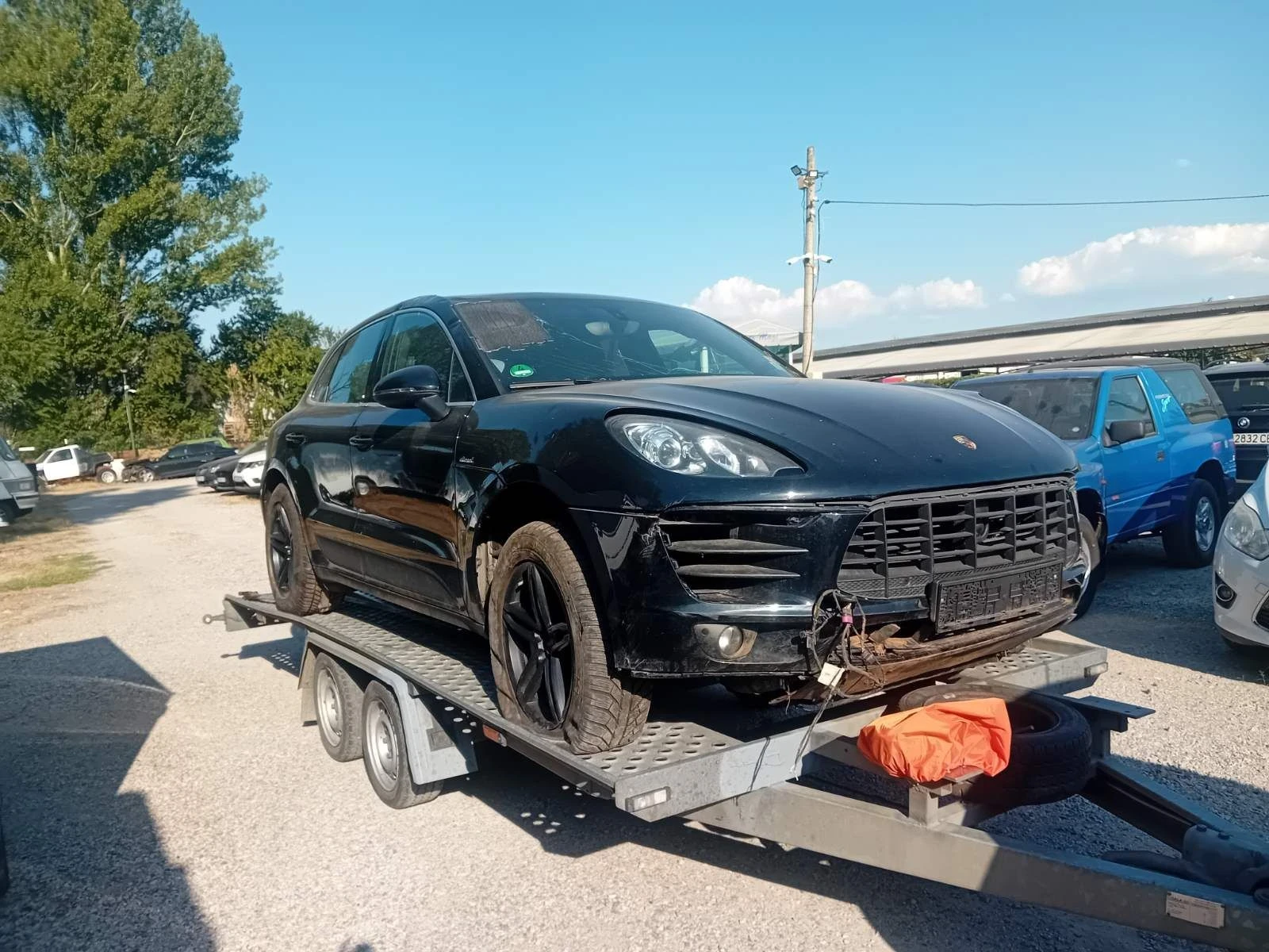 Porsche Macan 3.0 TDI V6  , 2016 г. CTB мотор ,258 к.с ,2 бр. на части, снимка 3 - Части - 55637225