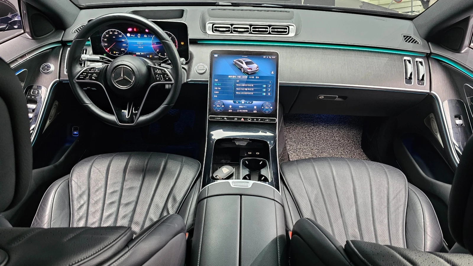 Mercedes-Benz S 350 d * DIS * HUD * PANO * BURM * ОБДУХ * 360, снимка 6 - Автомобили и джипове - 55588142