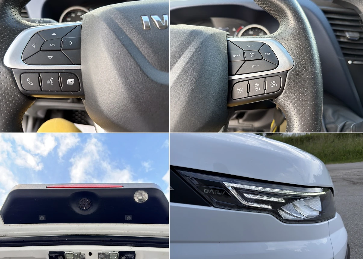 Iveco 35c18 3.0* Hi-MATIC* LED* КЛИМА* СР.БАЗА* до 3.5т , снимка 15 - Бусове и автобуси - 54783813