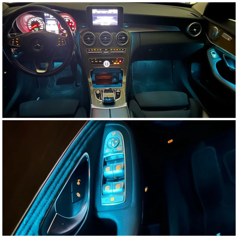 Mercedes-Benz C 220 CDI-AMG-DISTRONIC-BLIND-SPOT-LANE-ASSIST, снимка 15 - Автомобили и джипове - 52040655