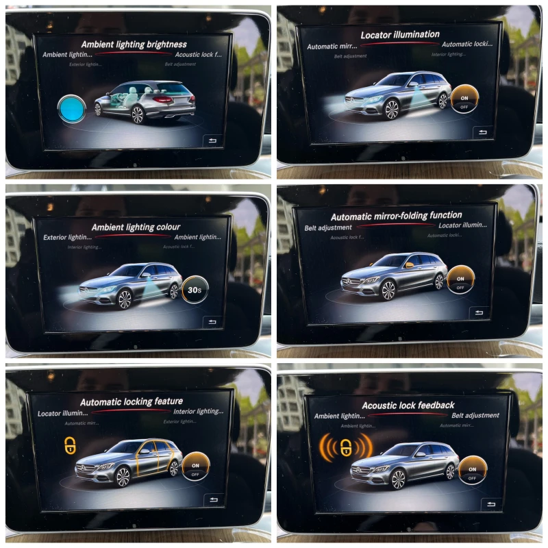 Mercedes-Benz C 220 CDI-AMG-DISTRONIC-BLIND-SPOT-LANE-ASSIST, снимка 17 - Автомобили и джипове - 52040655