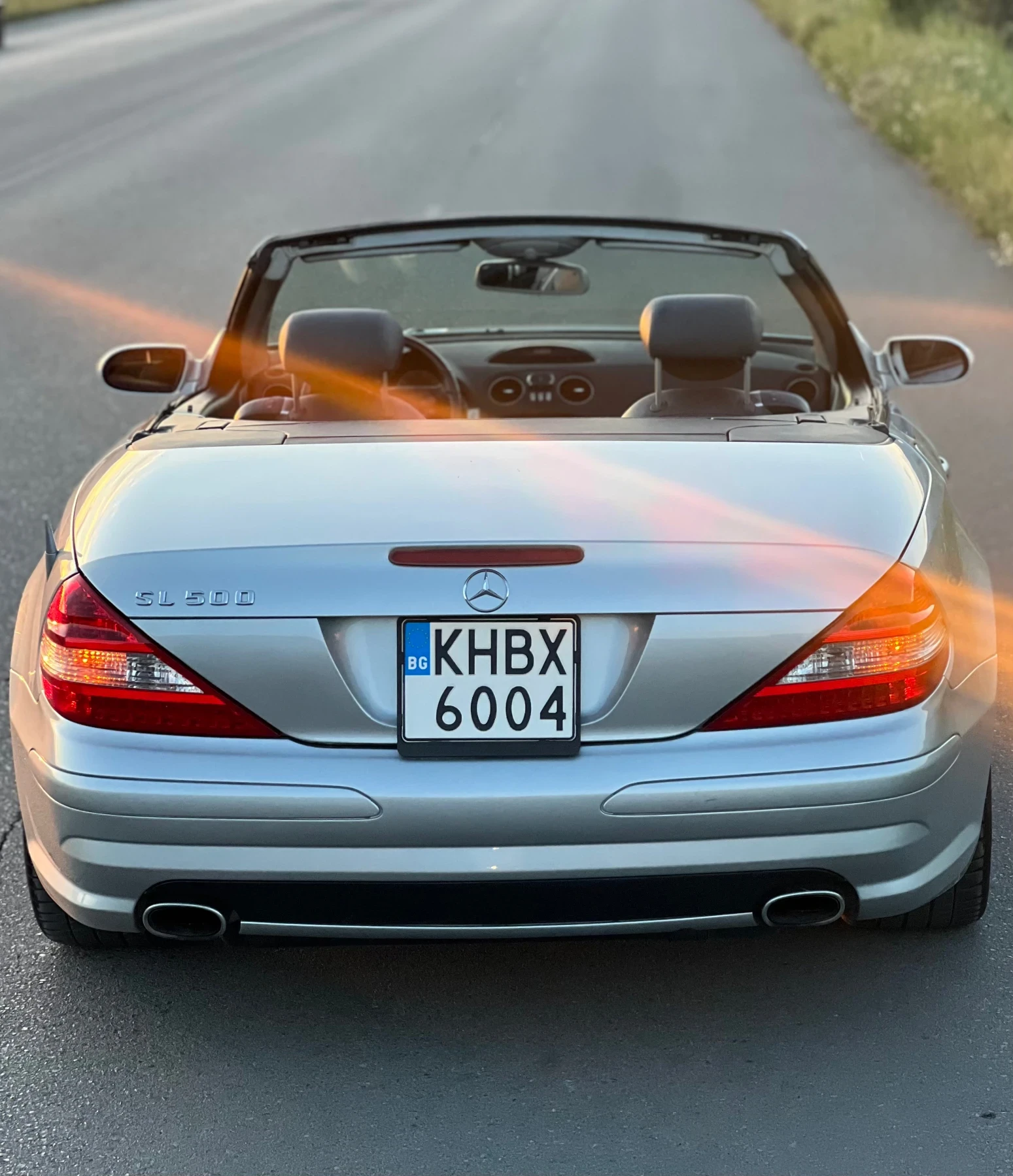 Mercedes-Benz SL 500 AMG пакет, снимка 12 - Автомобили и джипове - 54724614