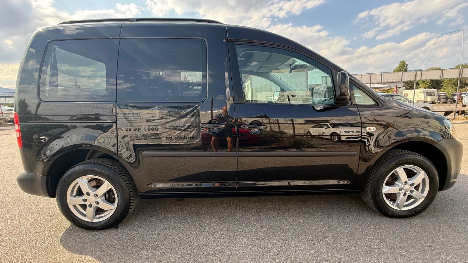 VW Caddy 1.6i LPG BRC, снимка 8 - Автомобили и джипове - 55930243