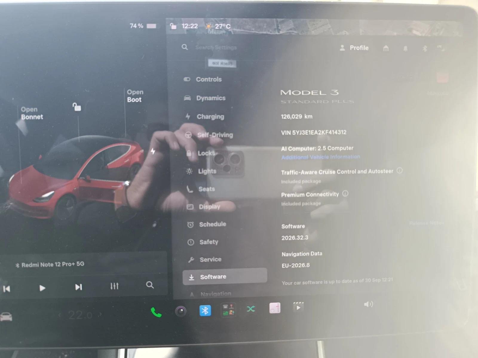 Tesla Model 3 SR+ , снимка 7 - Автомобили и джипове - 56288895