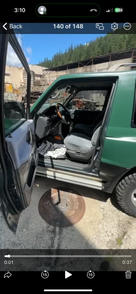 Mitsubishi Pajero 2.8 , 125 кс супер селект , ръчни скорости, снимка 9