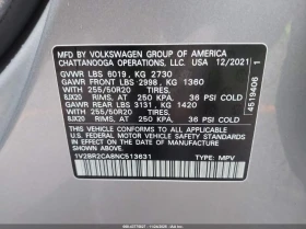 VW Atlas 3.6L V-6 DI, DOHC, VVT, 276HP All Wheel Drive - 13200 € / 25816.96 лв. - 43508374 14