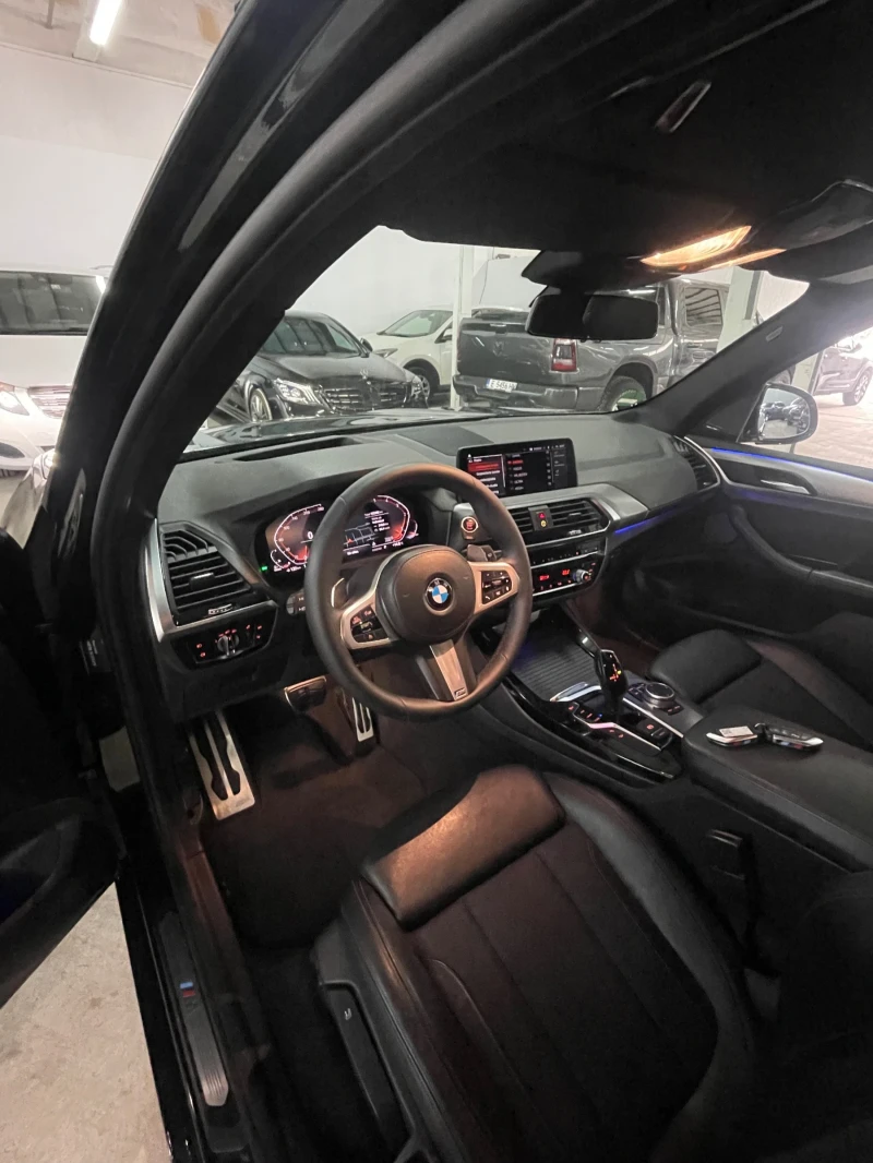 BMW X3 3.0D/Mpak/harman/kardon/Теглич/камерa/подгр/head-u, снимка 11 - Автомобили и джипове - 49471252