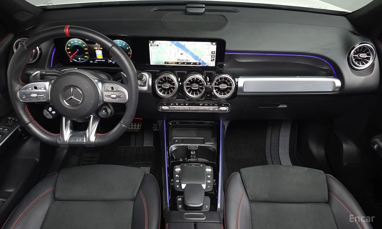 Mercedes-Benz GLB35AMG 4MATIC* ПОДГРЕВ* НАВИГАЦИЯ* 2 КЛЮЧА, снимка 3 - Автомобили и джипове - 54923353