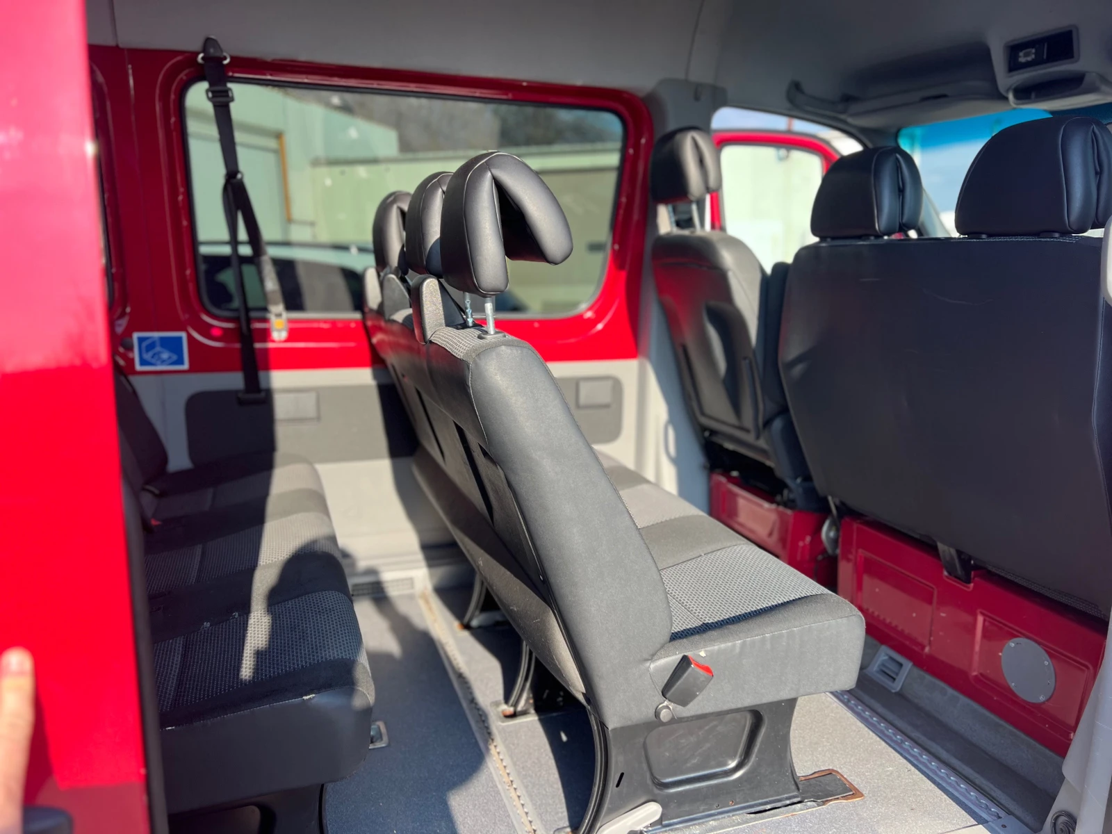 Mercedes-Benz Sprinter 315 9 МЕСТА , ПЪТНИЧЕСКИ , OM646 , КЛИМА , ТОП, снимка 13 - Бусове и автобуси - 53742586