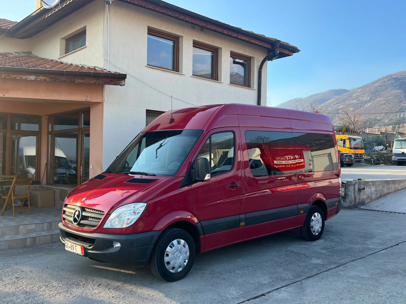 Mercedes-Benz Sprinter 315 9 МЕСТА , ПЪТНИЧЕСКИ , OM646 , КЛИМА , ТОП