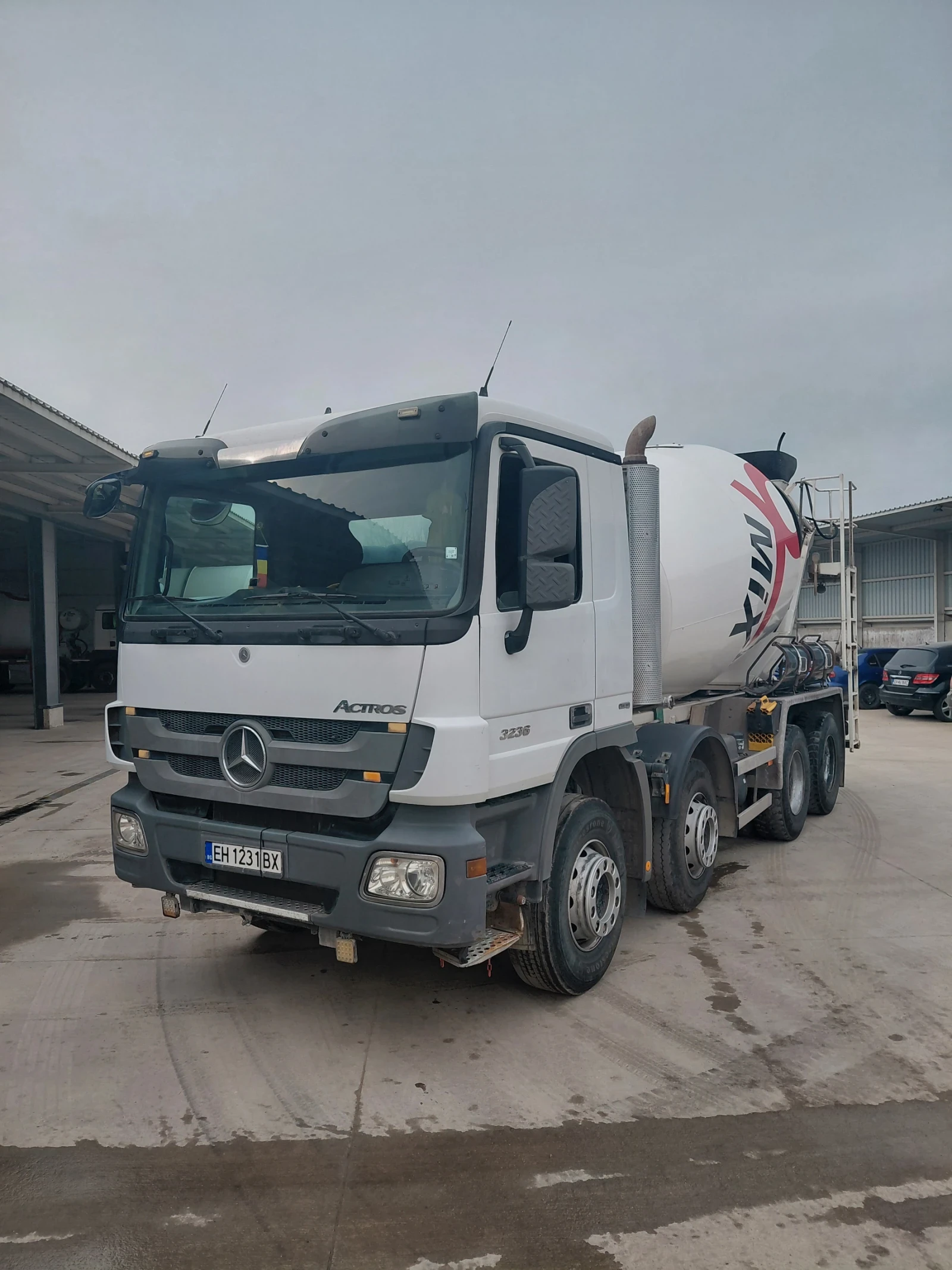 Бетон миксер Mercedes Actros, снимка 11 - Индустриална техника - 53719994