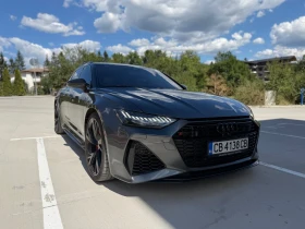 Audi Rs6 EXCLUSIVE LASER CARBON ALCANTARA B&O NAPPA ЛИЗИНГ, снимка 1