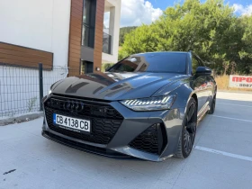 Audi Rs6 EXCLUSIVE LASER CARBON ALCANTARA B&O NAPPA ЛИЗИНГ, снимка 2