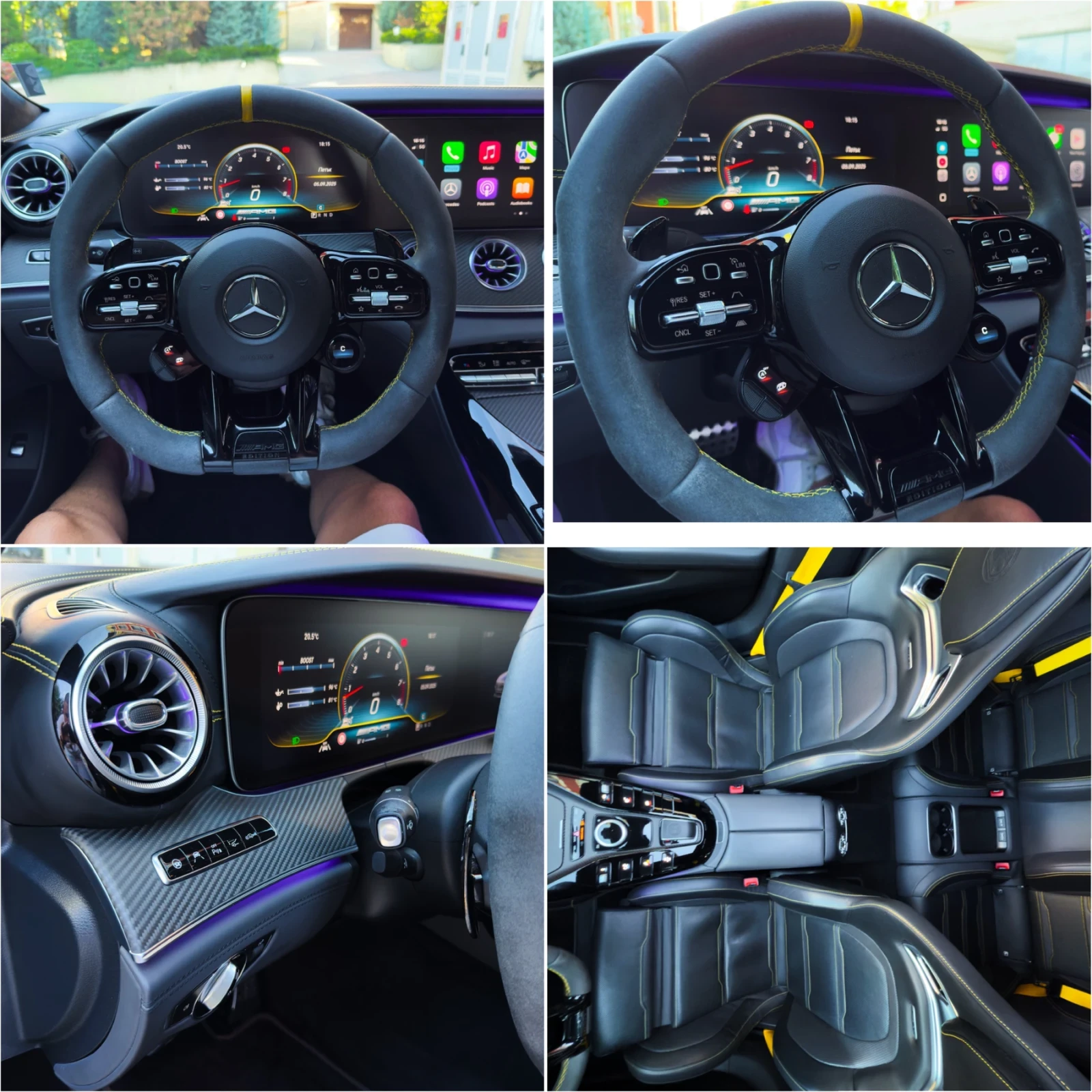 Mercedes-Benz AMG GT 63S* EDITION-1* AERO PACK* MAGNO*  | Mobile.bg   16