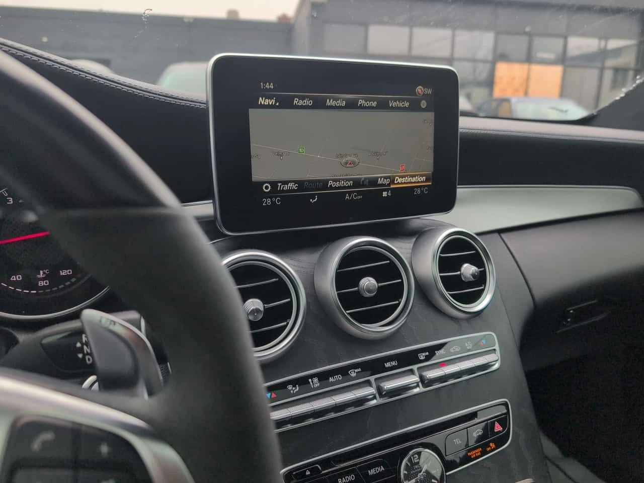 Mercedes-Benz C 63 AMG | BURMESTER| 360| ПОДГРЕВ, снимка 11 - Автомобили и джипове - 54209697