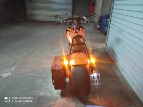 Harley-Davidson Custom Red horse / Street Stallion hardtail/, снимка 3