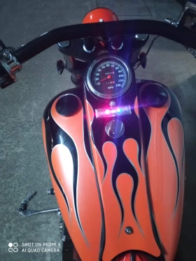 Harley-Davidson Custom Red horse / Street Stallion hardtail/ | Mobile.bg    4