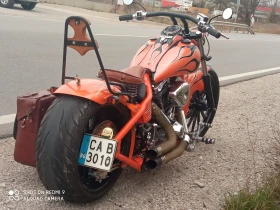 Harley-Davidson Custom Red horse / Street Stallion hardtail/ | Mobile.bg    5