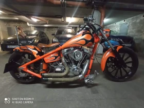 Harley-Davidson Custom Red horse / Street Stallion hardtail/ | Mobile.bg    2