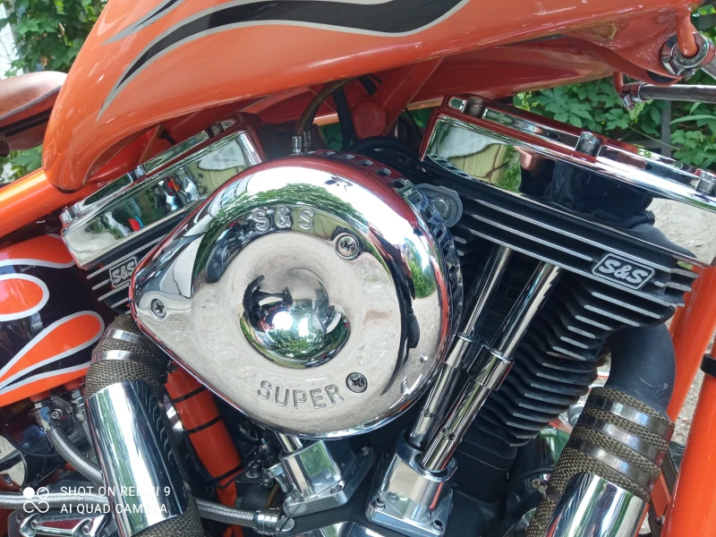 Harley-Davidson Custom Red horse / Street Stallion hardtail/, снимка 9 - Мотоциклети и мототехника - 52577100