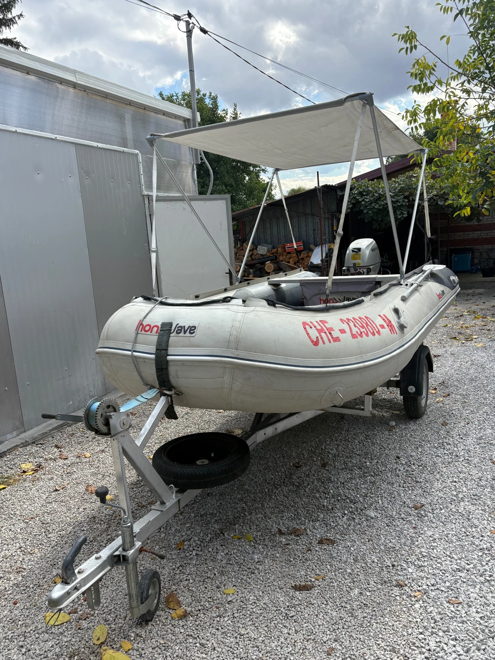 Надуваема лодка Honda Marine HONWAVE T40 AE2 - изображение 5