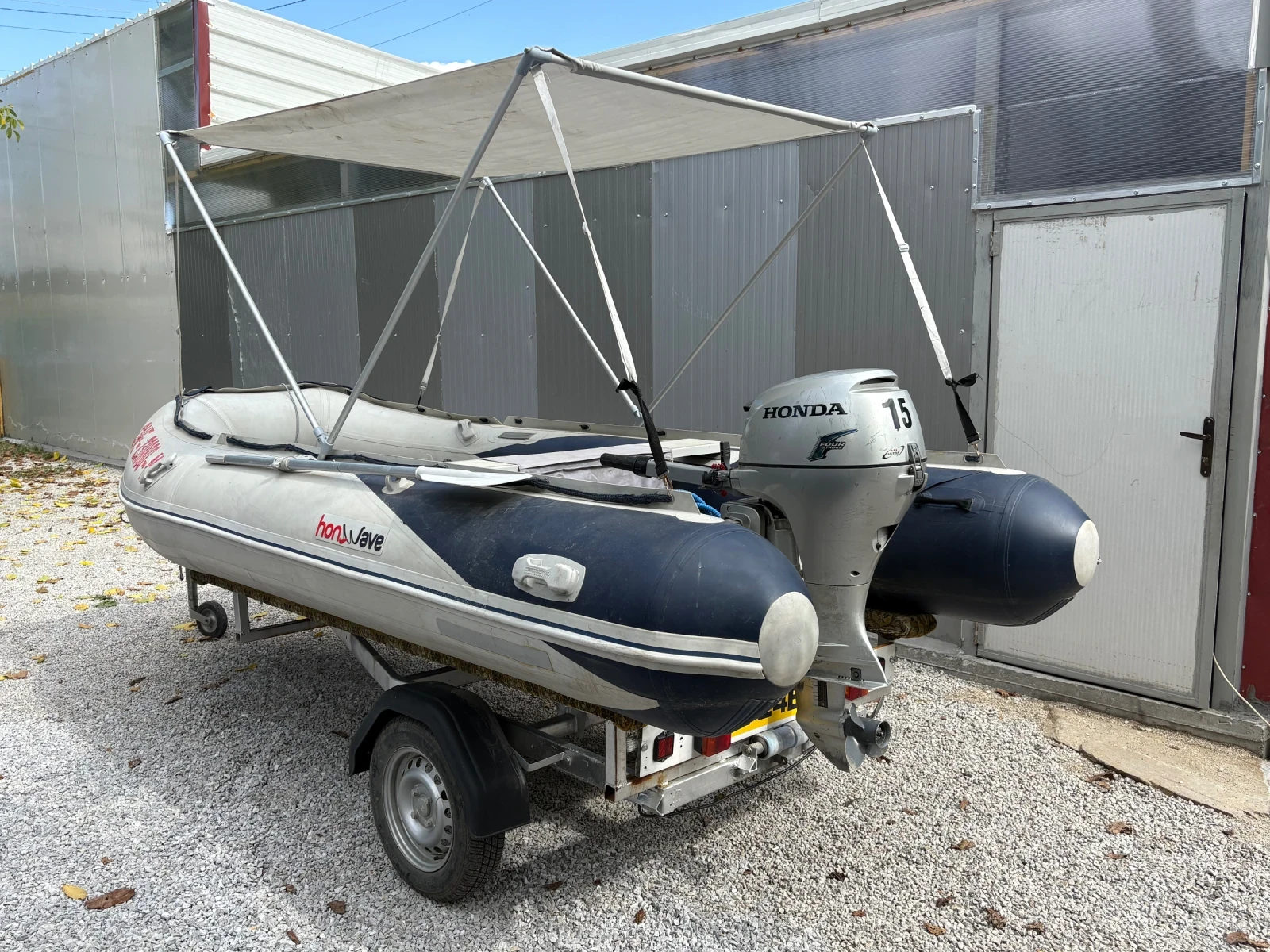 Надуваема лодка Honda Marine HONWAVE T40 AE2 - изображение 2