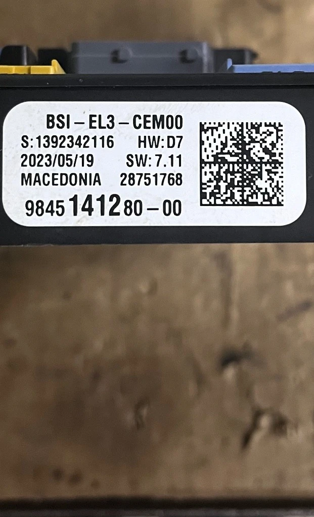 BSI модул за Opel,Peugeot,Citroen, снимка 2 - Части - 52668091