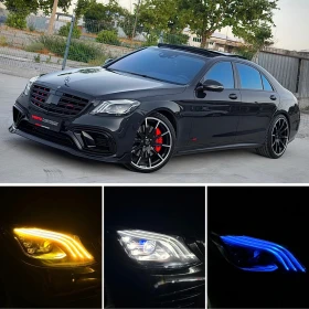 Mercedes-Benz S 500 BRABUS/ 3xTV/ PANO/ 4MATIC/ BUSINESS CLASS/, снимка 12