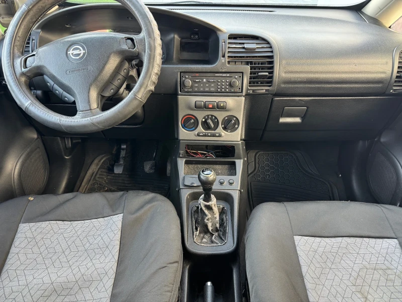 Opel Zafira 1.6 бензин + Метанова уредба ! , снимка 8 - Автомобили и джипове - 52833146