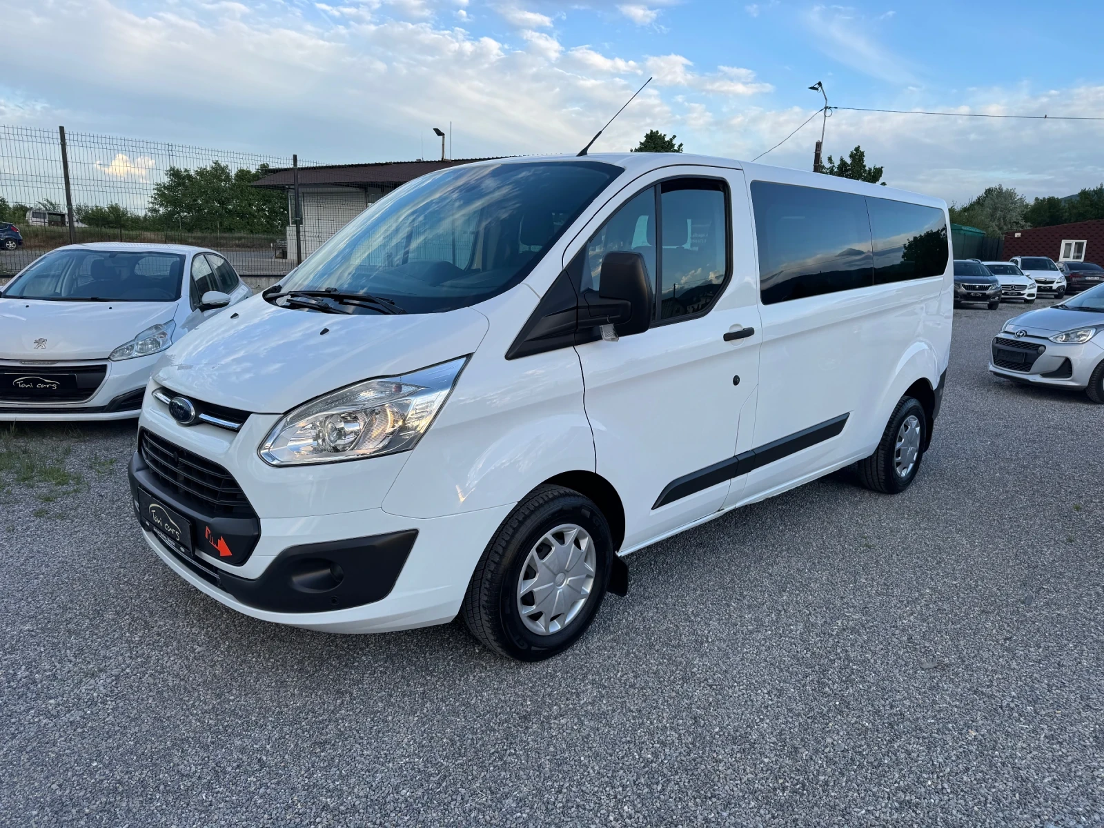 Ford Transit Custom 2.0d EURO 6! 9 seats! MAXI! 2 Klima!!!  - изображение 2