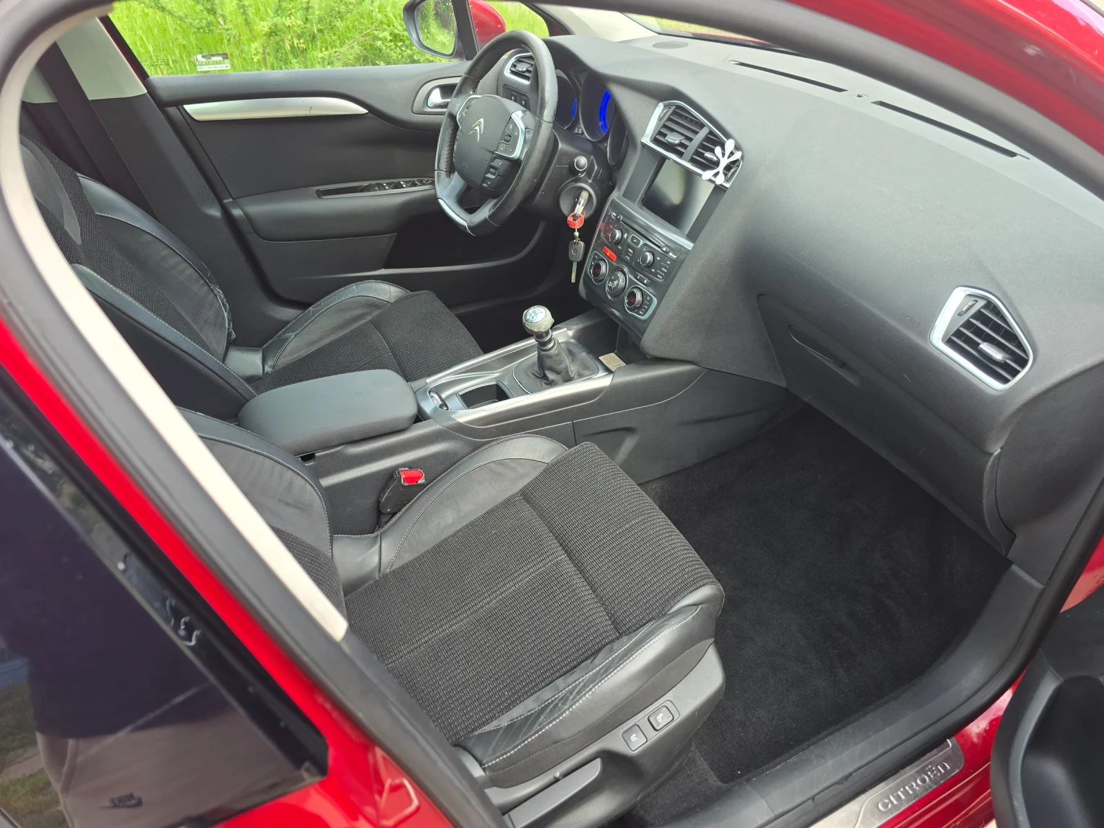 Citroen C4 2.0HDI PANORAMA ALCANTARA EURO 5, снимка 12 - Автомобили и джипове - 54492930