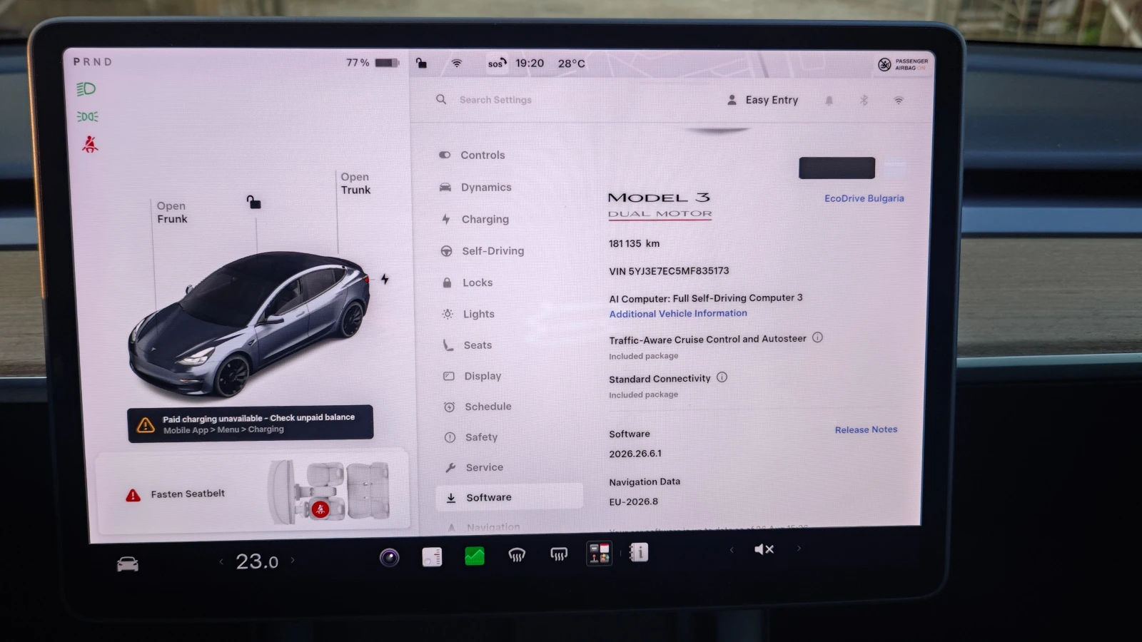 Tesla Model 3 Performance, снимка 13 - Автомобили и джипове - 54599086