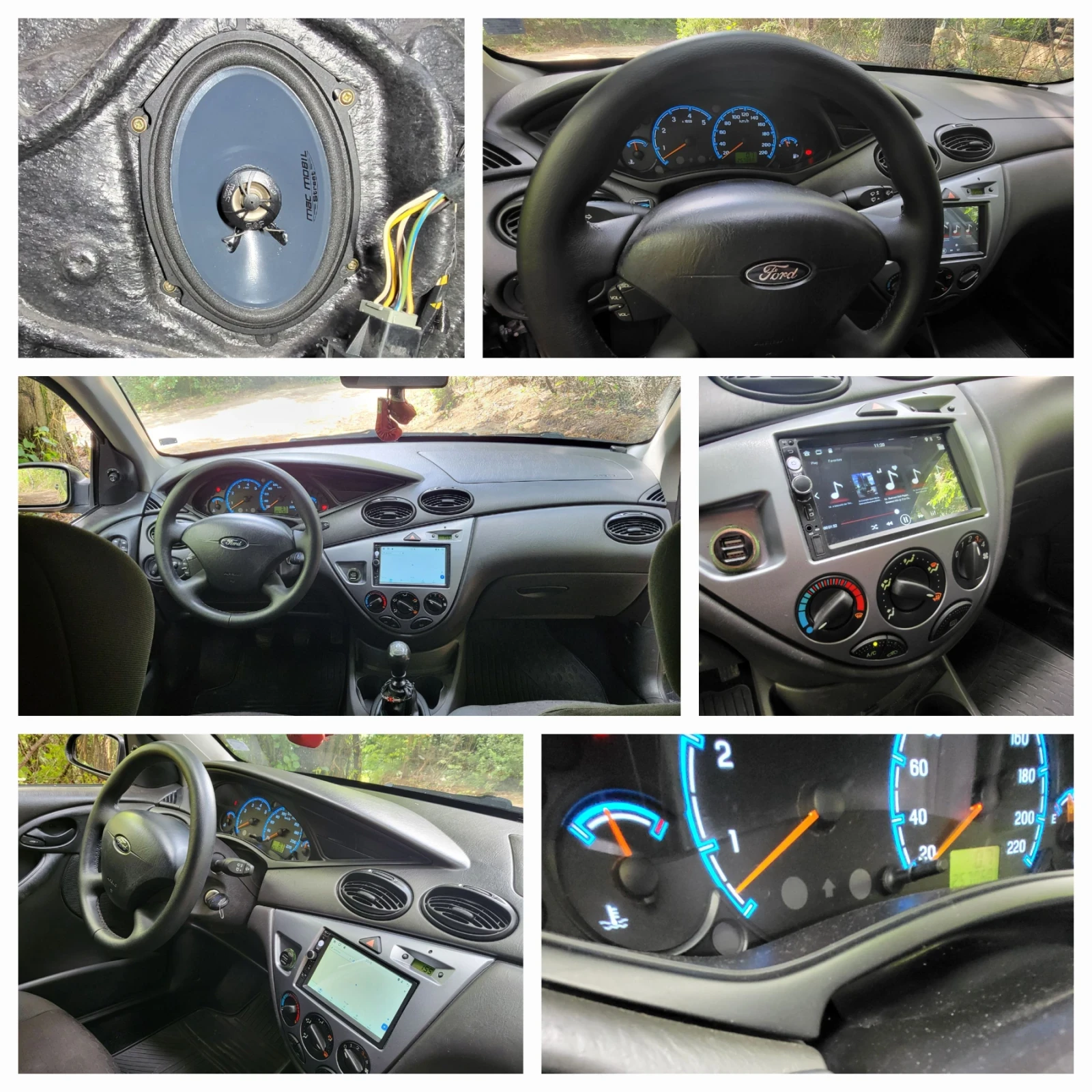 Ford Focus 1.8 TDDI (90 к.с.)  2004г. ОБСЛУЖЕН, Андроид, клим, снимка 16 - Автомобили и джипове - 55139976
